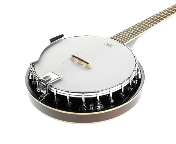 HomeDiscount-Karrera 6 String Resonator Banjo -  Brown