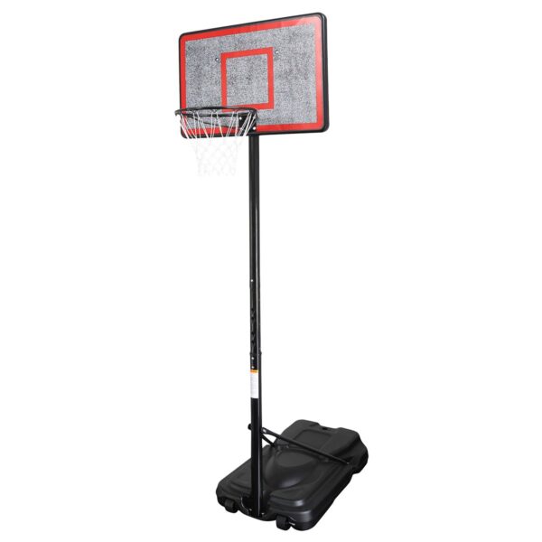 HomeDiscount-Height-Adjustable Basketball Hoop Backboard Portable Stand