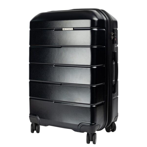 HomeDiscount-Olympus Artemis 20in Hard Shell Suitcase ABS+PC  Jet Black