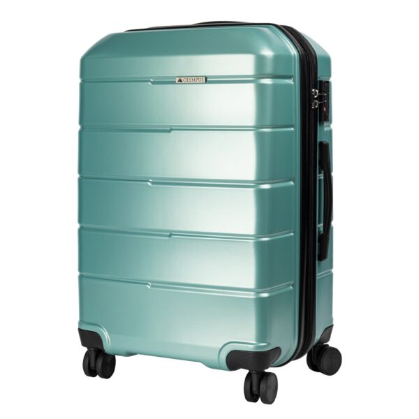 HomeDiscount-Olympus Artemis 24in Hard Shell Suitcase ABS+PC  Electric Teal