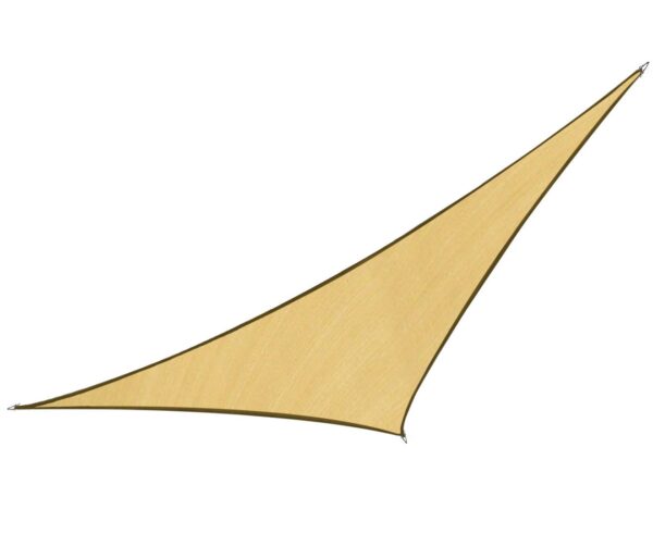 HomeDiscount-Triangular sail: 3.6 x 3.6 x 3.6m - Sand