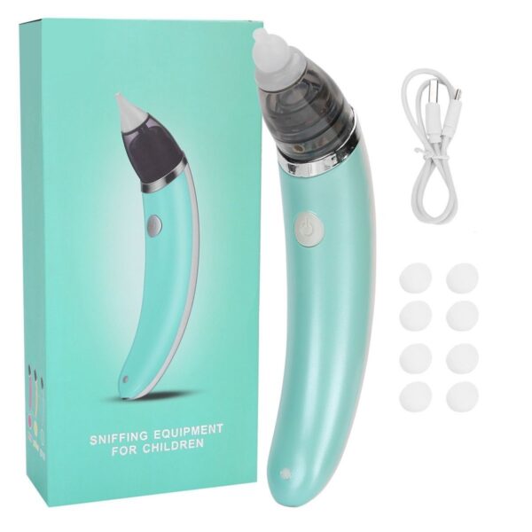 HomeDiscount-Baby Nasal Aspirator Electric Safe Hygienic Nose Cleaner Snot Sucker For baby (G