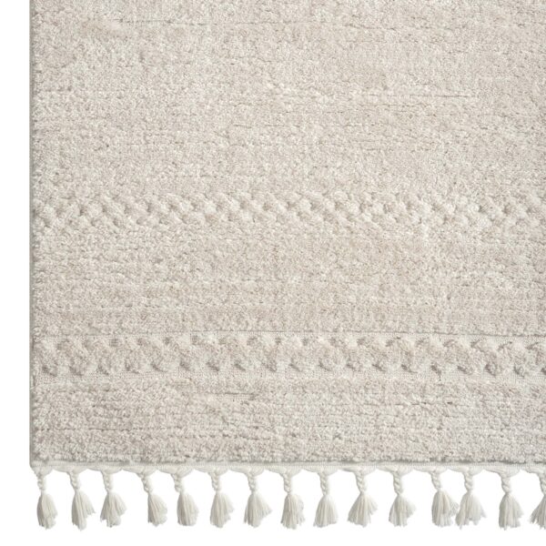 HomeDiscount-Addie Soft Pile Rug - Ivory - 160x230