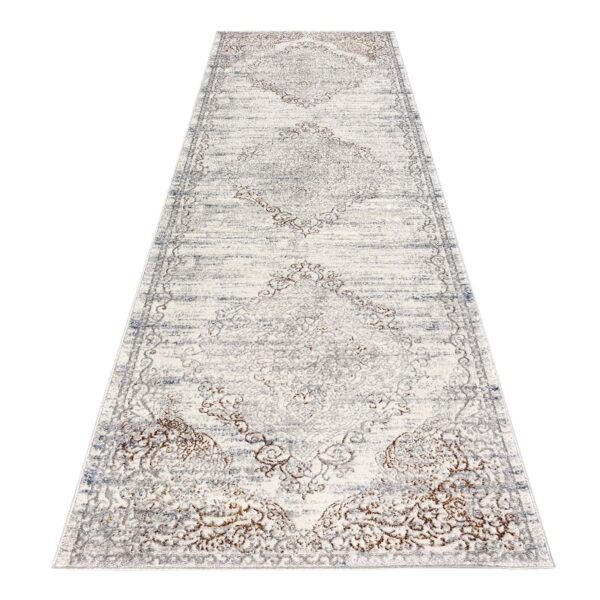 HomeDiscount-Luxe Vintage Textured Rug - Cream - 160x230