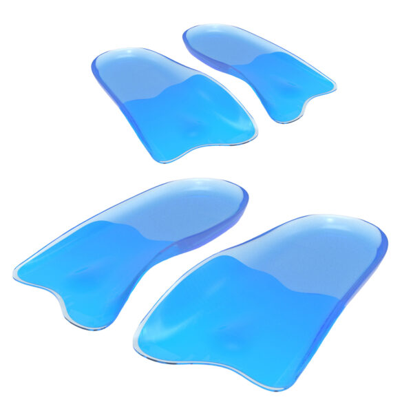 HomeDiscount-2X Pair Half Insoles Shoe Inserts L Size Gel Arch Support Foot Pad