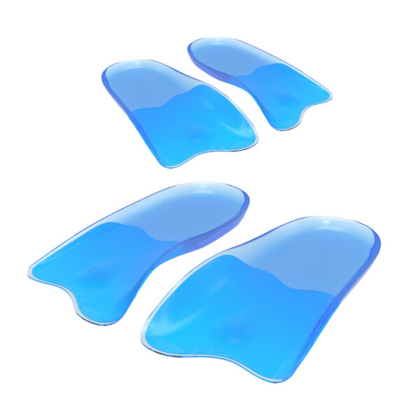 HomeDiscount-2X Pair Half Insoles Shoe Inserts M Size Gel Arch Support Foot Pad