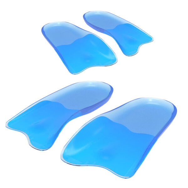 HomeDiscount-2X Pair Half Insoles Shoe Inserts S Size Gel Arch Support Foot Pad