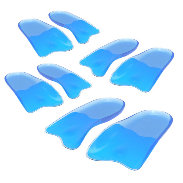 HomeDiscount-4X Pair Half Insoles Shoe Inserts S Size Gel Arch Support Foot Pad