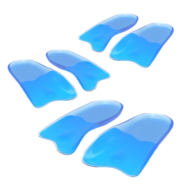 HomeDiscount-Half Insoles Shoe Inserts 3-Size Combo Gel Arch Support Foot Pad