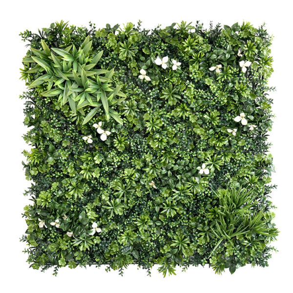 HomeDiscount-YES4HOMES 1 SQM Artificial Plant Wall Grass Panels Vertical Garden Tile Fence 1X