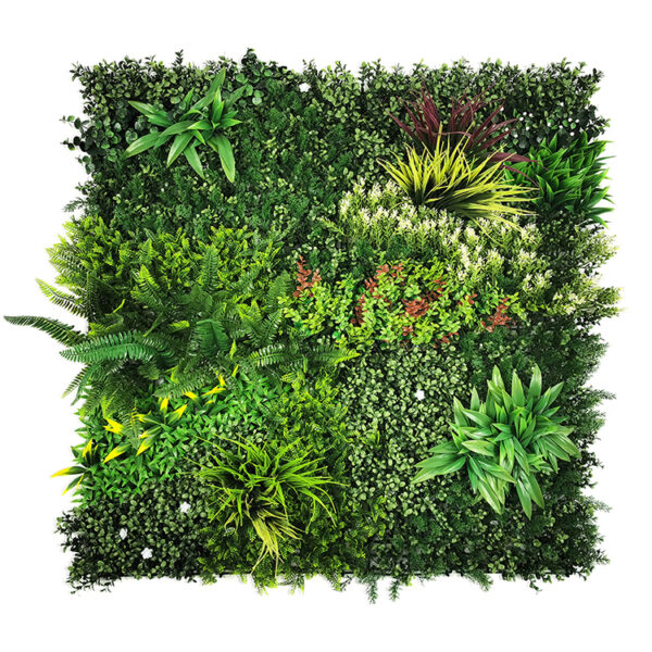 HomeDiscount-YES4HOMES 5 SQM Artificial Plant Wall Décor Grass Panels Vertical Garden Tile Fe