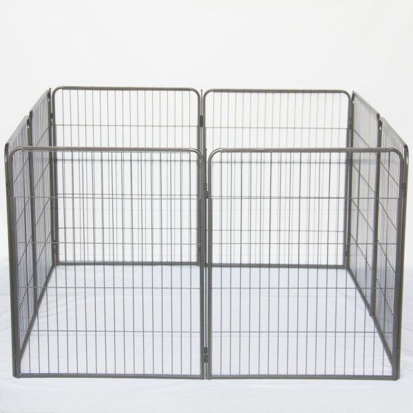 HomeDiscount-100 cm Heavy Duty Pet Dog Cat Puppy Rabbit Exercise Playpen Fence