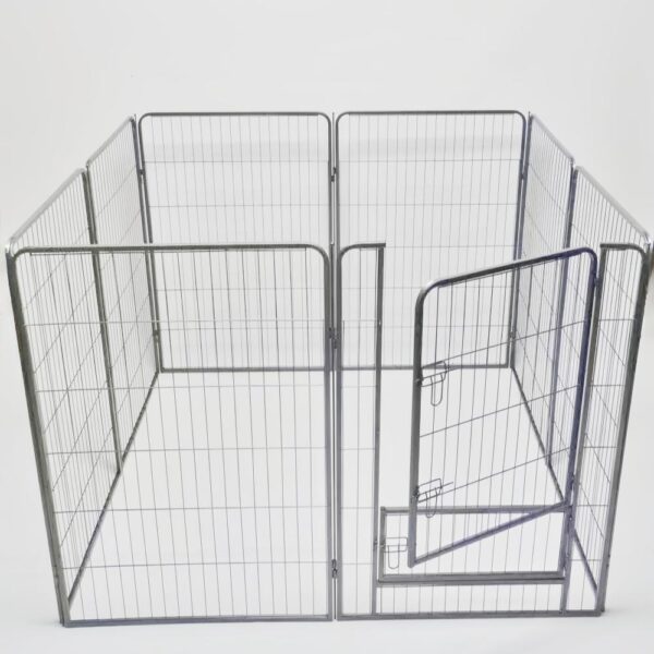 HomeDiscount-150 cm Heavy Duty Pet Dog Cat Rabbit Exercise Playpen Puppy Rabbit Fence