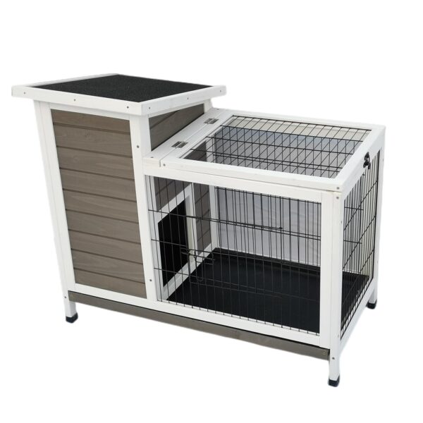 HomeDiscount-Rabbit Hutch Cat House Cage Guinea Pig Ferret Cage