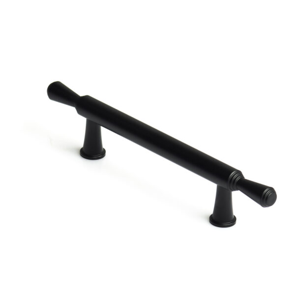 HomeDiscount-Black Zinc Kitchen Cabinet Handles Drawer Bar Handle Pull 96mm