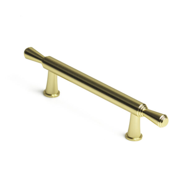 HomeDiscount-Gold Zinc Kitchen Cabinet Handles Drawer Bar Handle Pull 96mm