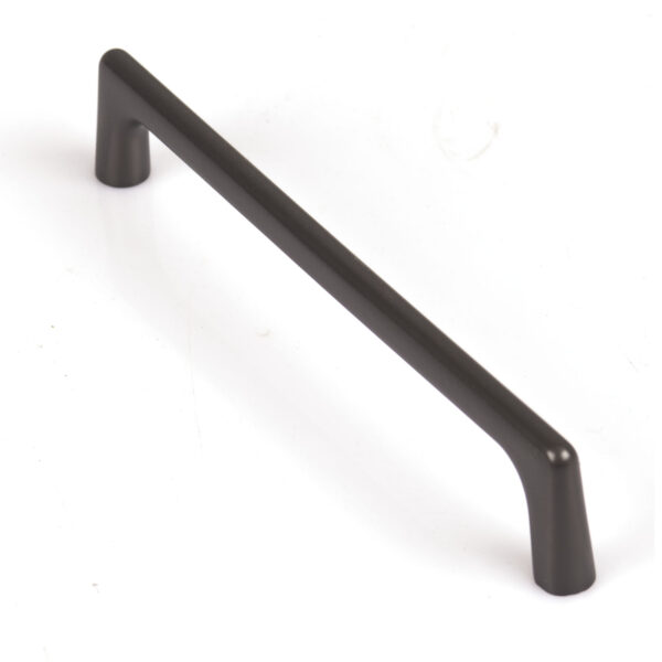 HomeDiscount-Black Zinc Kitchen Cabinet Handles Drawer Bar Handle Pull 160mm