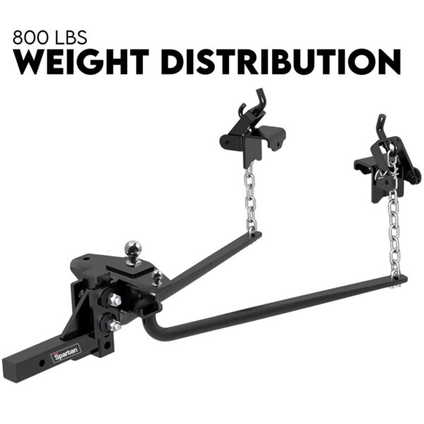 HomeDiscount-Weight Distribution Hitch System Load Leveller  Anti Sway Bars 800Lb