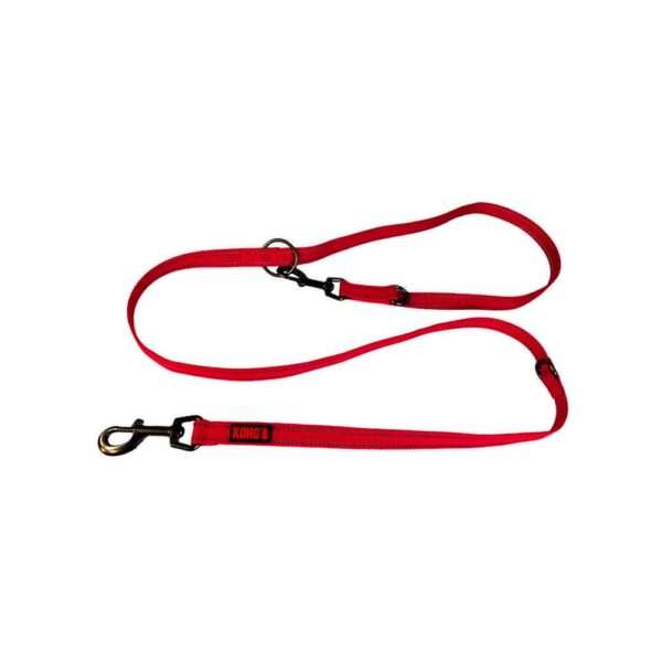 HomeDiscount-KONG Adjustable Red Leashes Medium