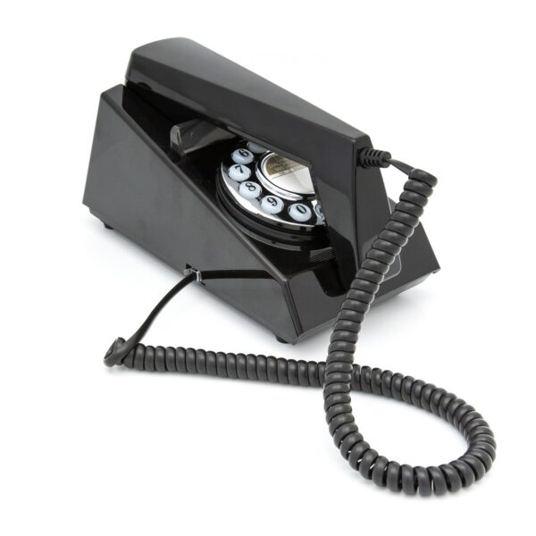 HomeDiscount-Trim Phone Push Button - Black