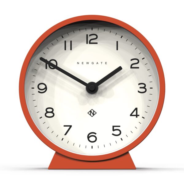 HomeDiscount-Newgate M Mantel Clock Orange