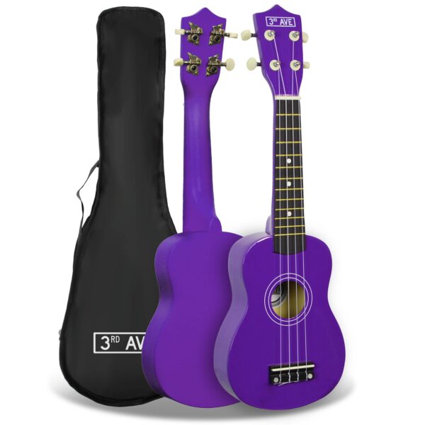 HomeDiscount-3rd Avenue Soprano Ukulele - Purple