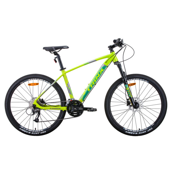 HomeDiscount-Trinx X1 MTB Mountain Bike Shimano Altus M370 27 Speed 17 Inches Frame Yellow/Gr