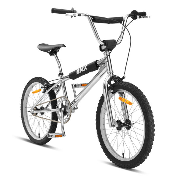 HomeDiscount-Progear Bikes Classic BMX Bike 20" in Metallic Chrome