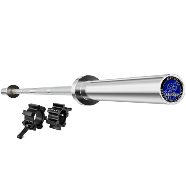 HomeDiscount-CORTEX ZEUS100 7ft 20kg Olympic Barbell with Aluminum Collars