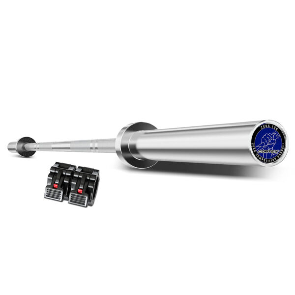 HomeDiscount-CORTEX ZEUS100 7ft 20kg Olympic Competition Barbell with Lockjaw Collars