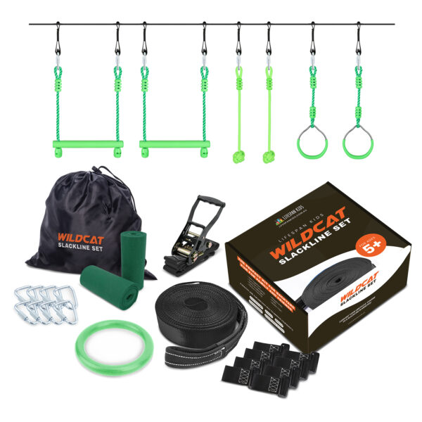 HomeDiscount-Kids Wildcat Slackline Set