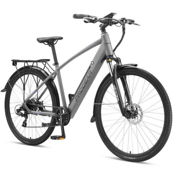 HomeDiscount-Progear Bikes E-Sierra Hybrid E-Bike Mens 700c*18" in Shadow