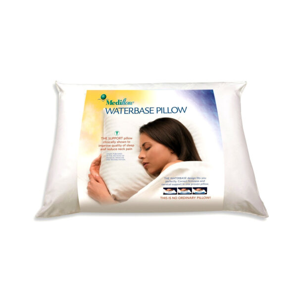 HomeDiscount-Mediflow Adjustable Waterbase Water Neck Pain Reduction Standard Pillow