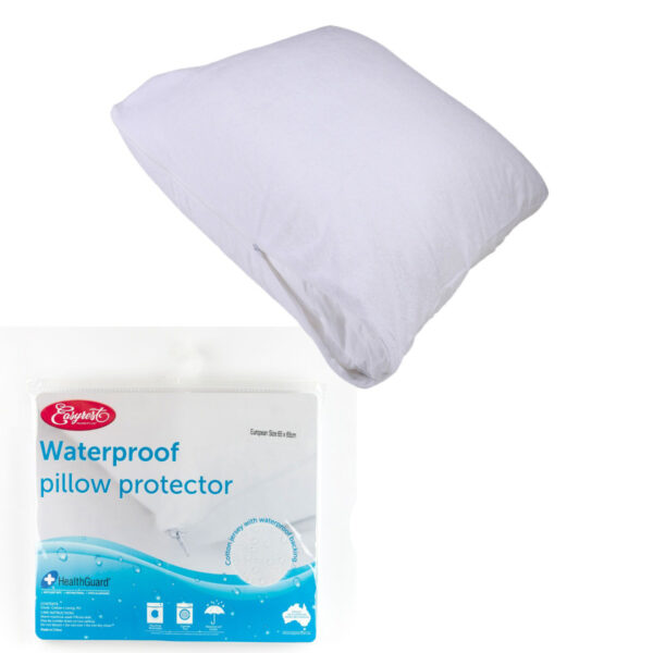 HomeDiscount-Easyrest Bamboo Cotton Jersey Waterproof European Pillow Protector