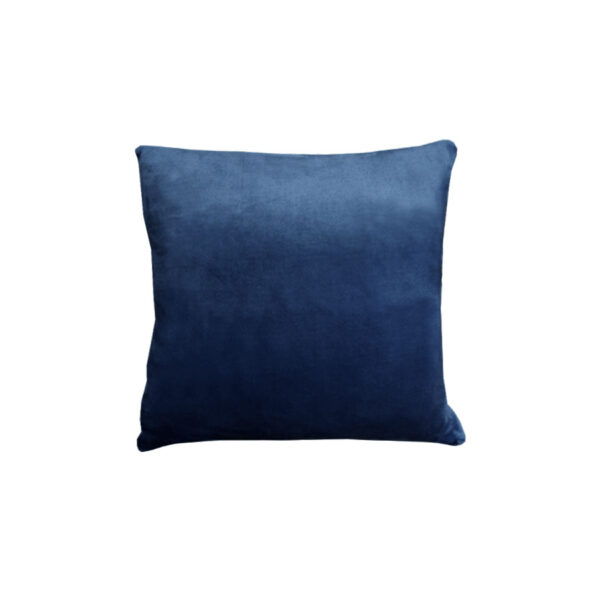 HomeDiscount-Alastairs Augusta Faux Mink Square Cushion Navy