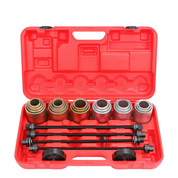 HomeDiscount-26Pc Universal Press & Pull Sleeve Kit Bush Bearing Remove LCV HGV Engines Tools