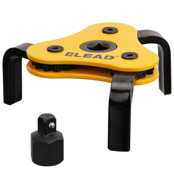 HomeDiscount-ELEAD Oil Filter Wrench Set Adjustable Oil Filter Removal Tool Automotive Use