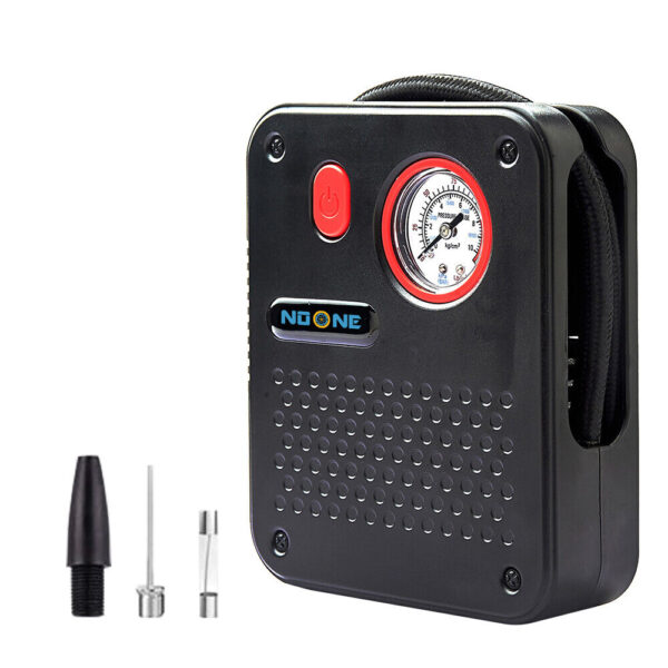 HomeDiscount-NOONE 1.9M Air Compressor Tire Inflator 12V Portable Car Tire Inflator Pump 60W