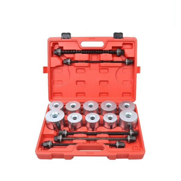 HomeDiscount-27Pc Universal Pull & Press Sleeve Kit Removal Bushing Driver Set Bearings Seal