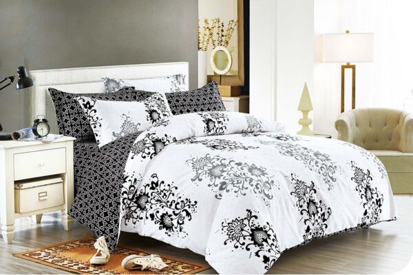 HomeDiscount-Chateaux Super King Size Duvet Quilt Cover Set