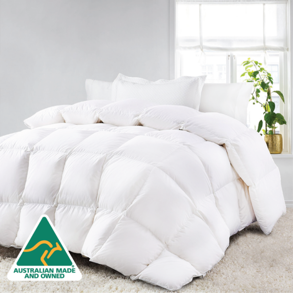 HomeDiscount-Luxor Ultra Warm Winter Microfibre Quilt 800GSM (King) (Made in Aus)