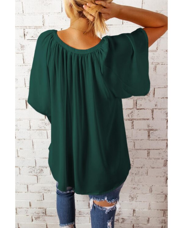 HomeDiscount-Azura Exchange Pleated Loose Top - M