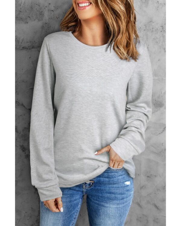 HomeDiscount-Azura Exchange Long Sleeve Crew Neck Top - S