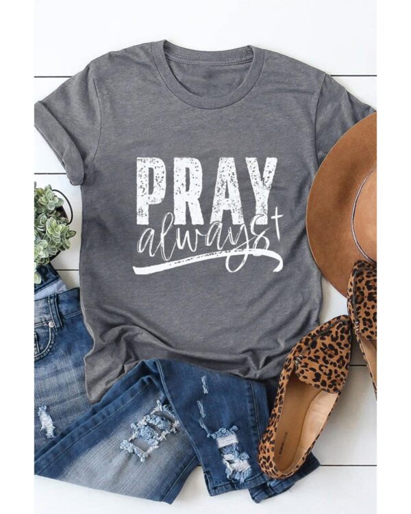 HomeDiscount-Azura Exchange Pray Always Graphic Tee - 2XL