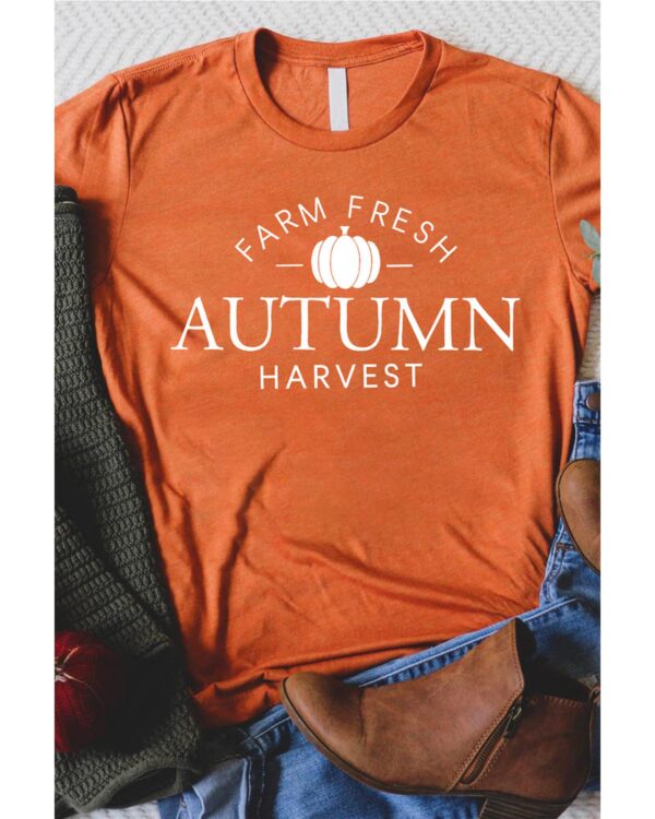 HomeDiscount-Azura Exchange Autumn Harvest Short Sleeve T-Shirt - S