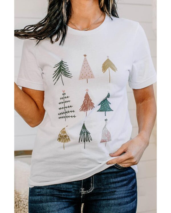 HomeDiscount-Azura Exchange Christmas Tree Graphic Tee - S