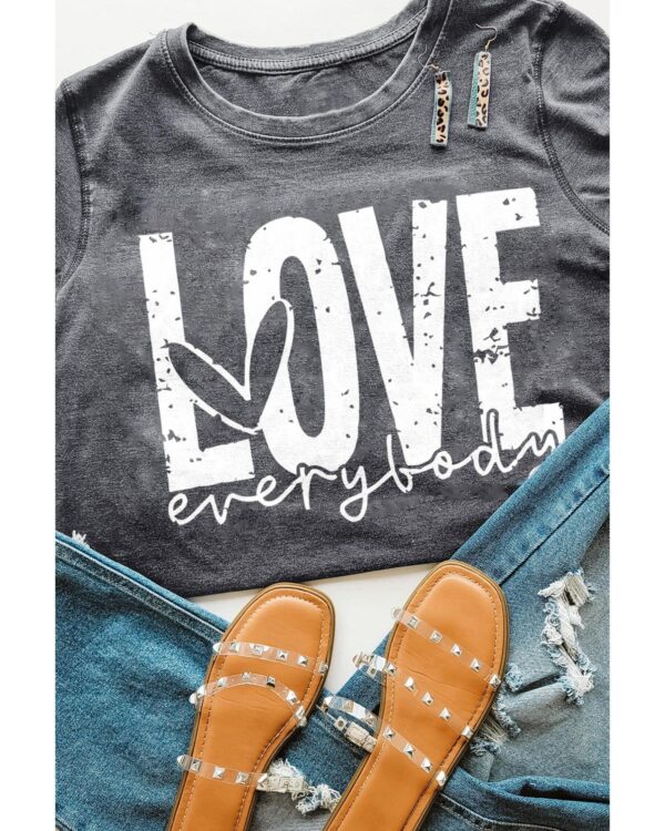 HomeDiscount-Azura Exchange LOVE everybody Graphic T-shirt - 2XL