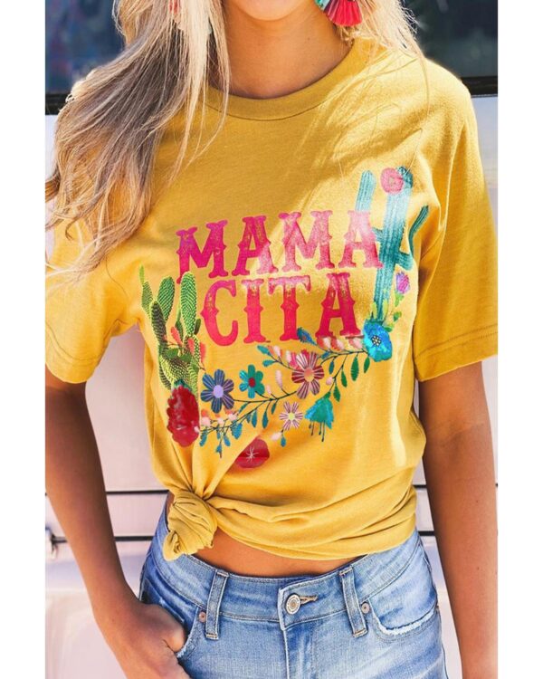 HomeDiscount-Azura Exchange Mamacita with Cactus Tee - M