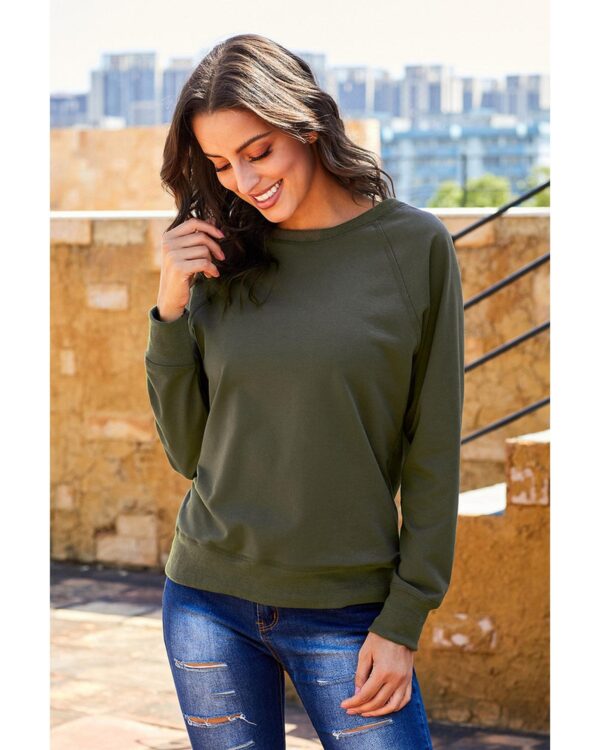 HomeDiscount-Azura Exchange Cotton Blend Pullover Sweatshirt - XL