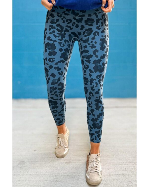 HomeDiscount-Azura Exchange Leopard Print Active Leggings - M